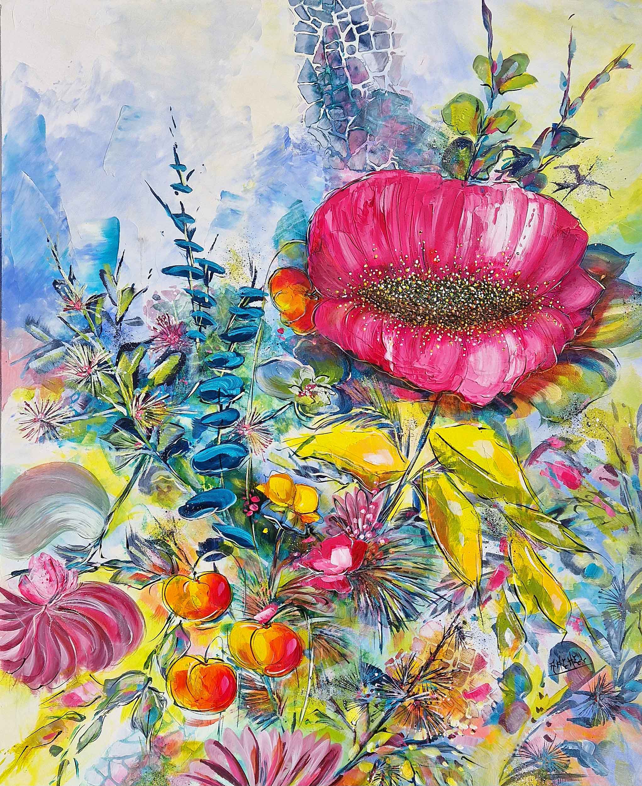 Paints Paintings artist art Rachel SAYOUS