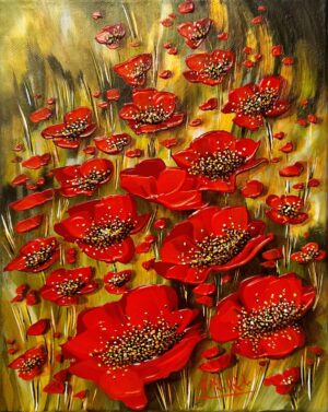 "Corolles écarlates" © Rachel SAYOUS